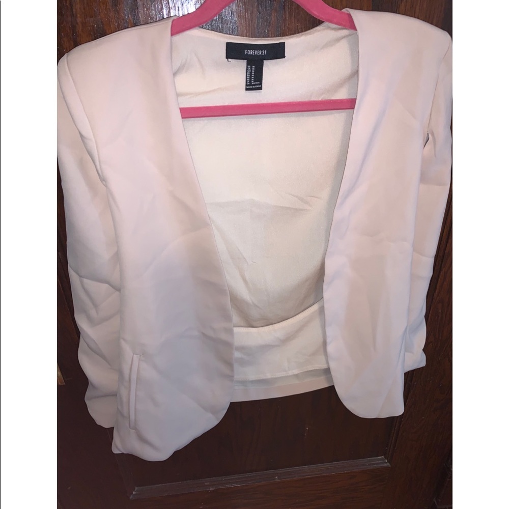 shoulder pad blazer